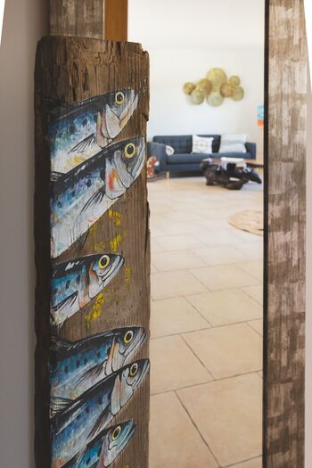 Blick in das Wohnzimmer