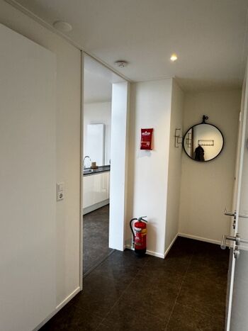 Offener und heller Flur