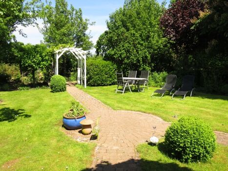 Weg zur Ferienwohnung