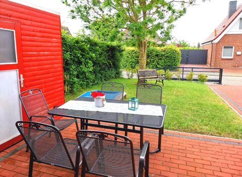 Terrasse Ferienhaus Elliana