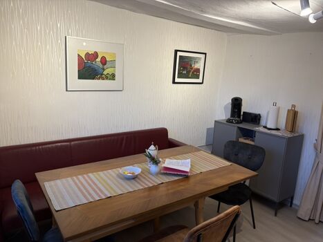 Küche mit Sitzecke/Essecke