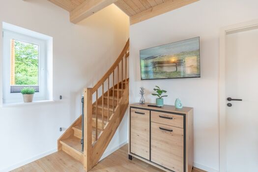 Huus Eekboom - Treppenaufgang ins Obergeschoss