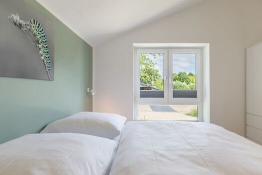 Huus Eekboom - Schlafzimmer 3 mit gemütlichem Doppelbett