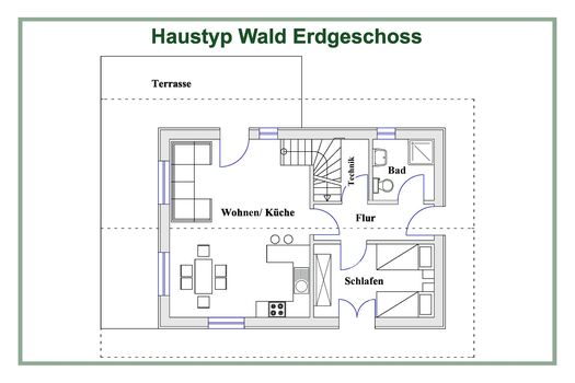 Grundriss - Haustyp Wald EG