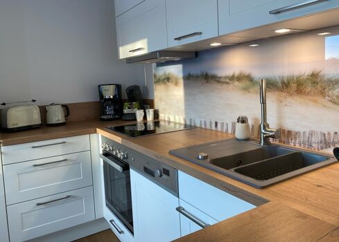 voll ausgestattete Küche 