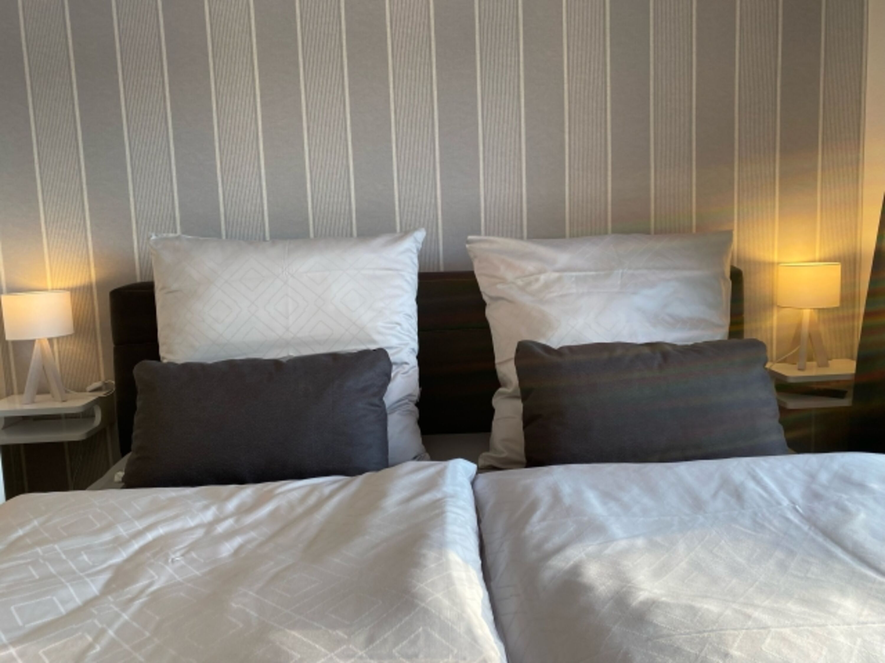 Boxspringbett im EG