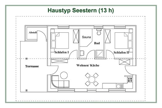 Grundriss - Haustyp Seestern