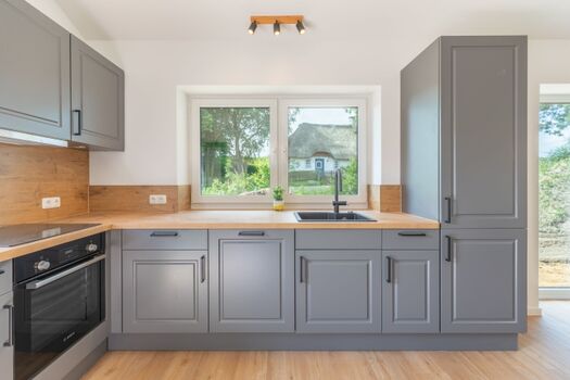 Huus Blaumees - gut ausgestattete Küche