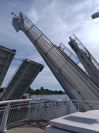 Schleibrückenöffnung immer 20 Minuten vor voller Stunde
