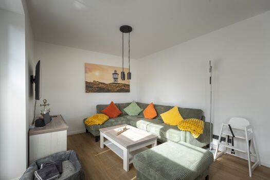 Offener Wohn-Essbereich - Kinderhochstuhl vorhanden