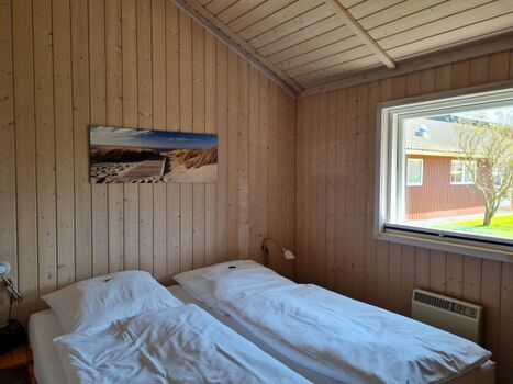 Schlafzimmer mit Doppelbett