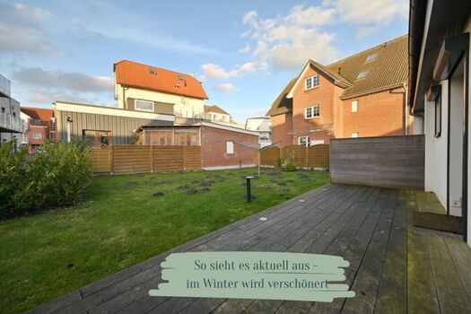 Terrasse vor der Verschönerung