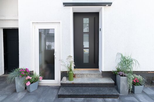 Hauseingang mit NUKI - schlüsselloses Check in