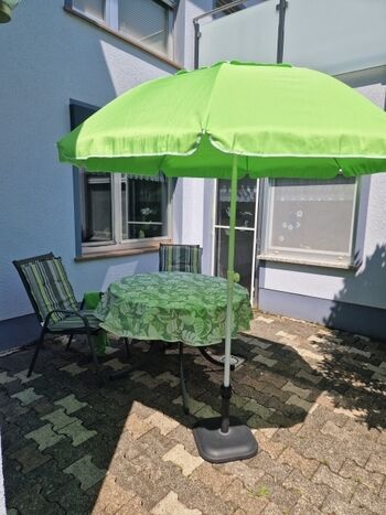 Sitze keine auf der Terrasse 