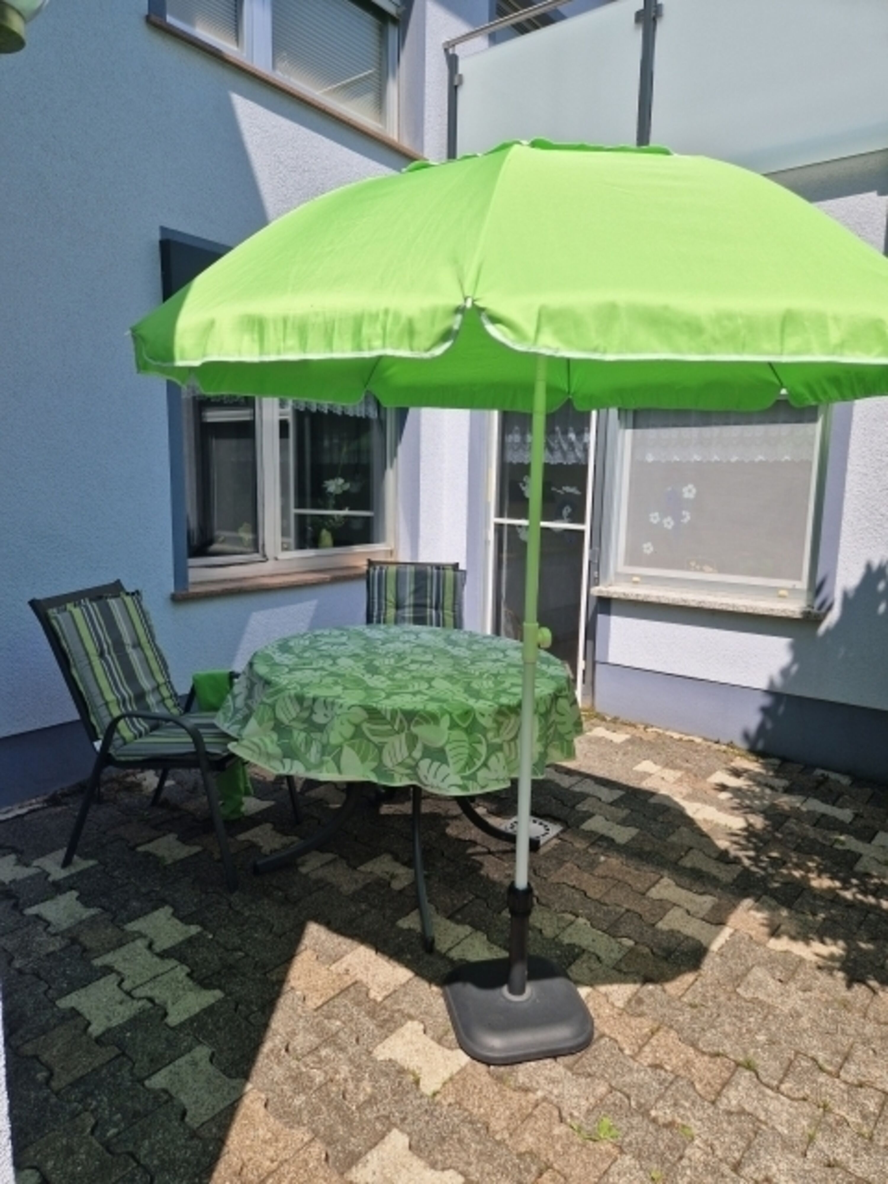 Sitze keine auf der Terrasse 