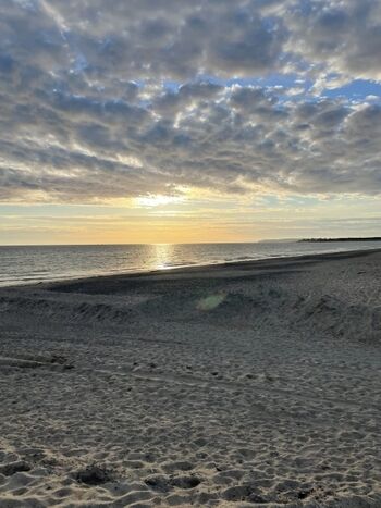 Sonnenuntergang am Strand
