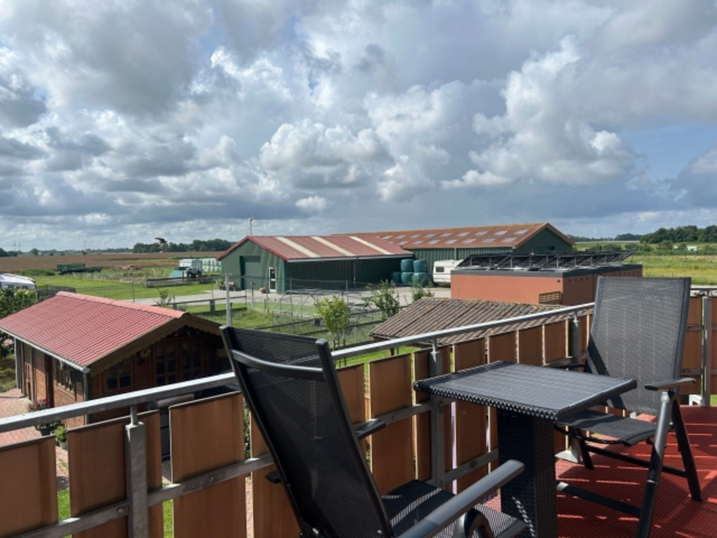 Ausblick vom Balkon