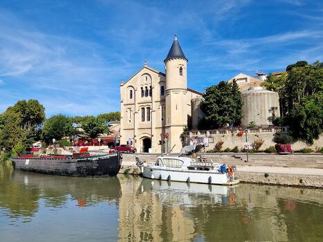 Ventenac am Canal du Midi, 3 km