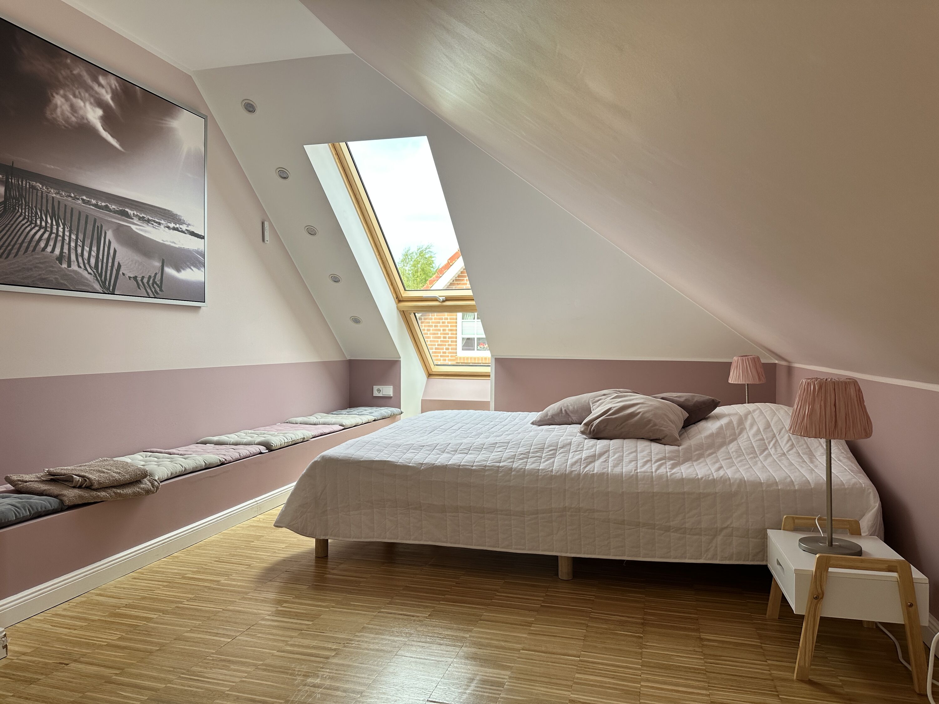 Schlafzimmer im OG mit 160 Bett