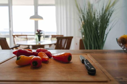 Blick aus der Küche