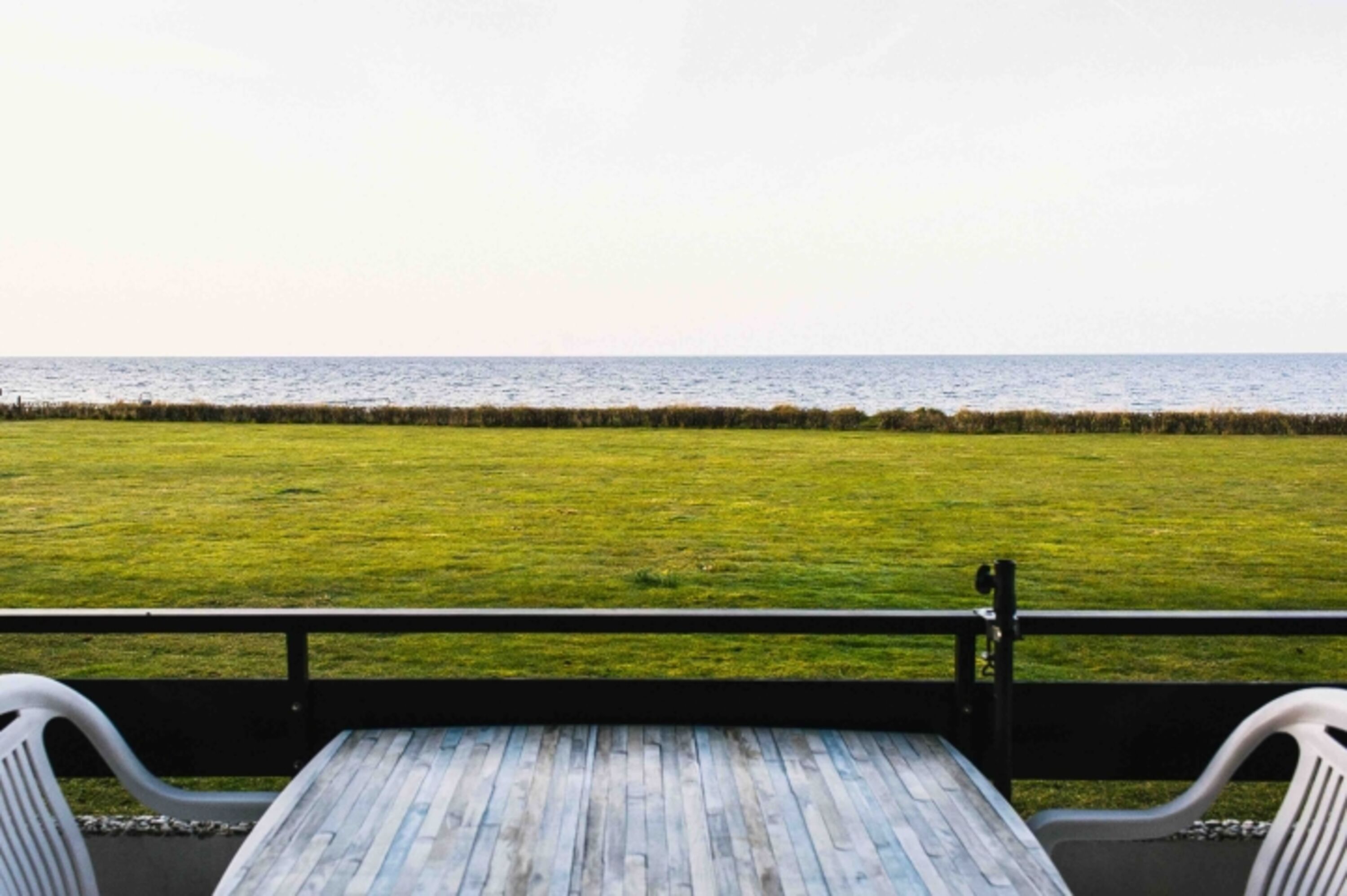 Ausblick vom Balkon