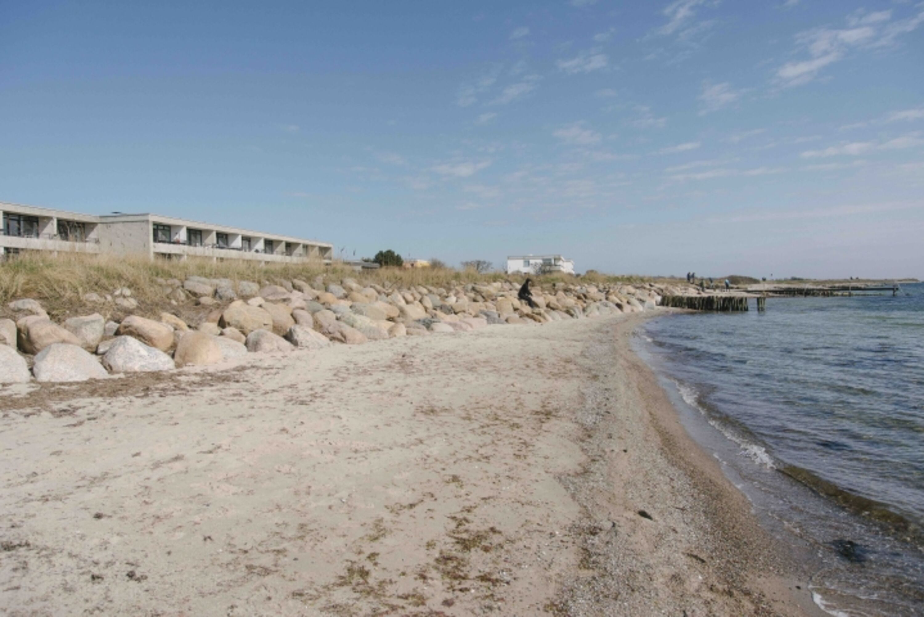 Strand vor der Tür