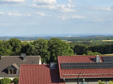 Aussicht vom Ferienhaus 