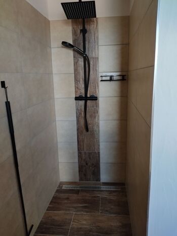 begehbare Dusche xxl 