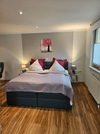 Boxspringbett mit Extratopper