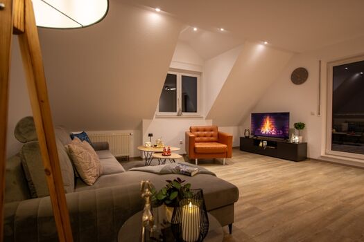 Entspannen Sie in gemütlicher und moderner Atmosphäre 