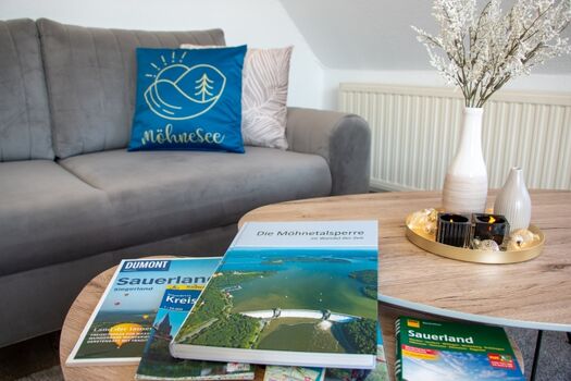 Die zentrale FeWo ist der ideale Ausgangspunkt für die Erkundung des Möhnesees