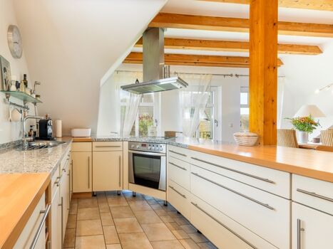 Ferienhaus Rügenbrise - vollausgestattet moderne helle Küche