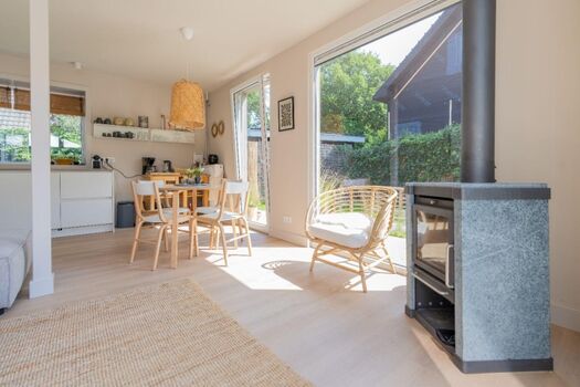 Das helle Wohnzimmer