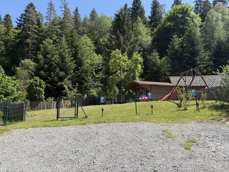 großer Garten