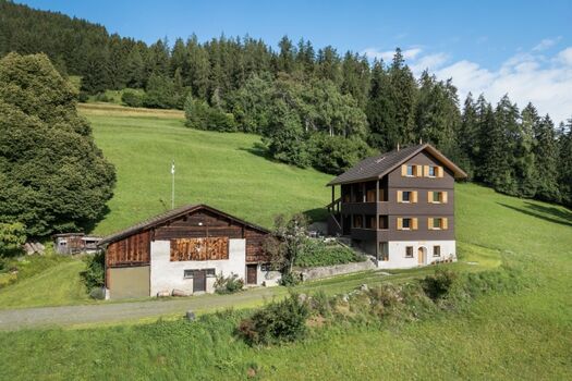 Komplett in der Landwirtschaftszone geniessen Sie Ruhe und Erholung