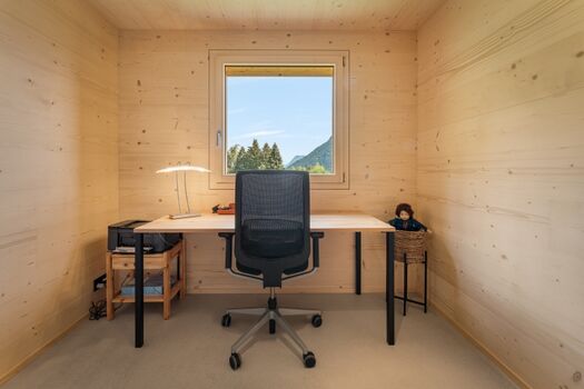 Separates abschliessbares Büro für Homeoffice