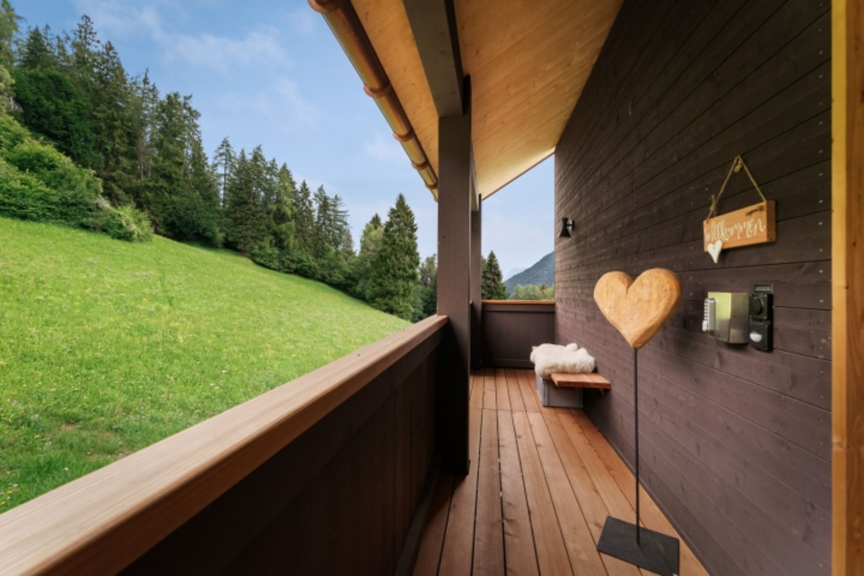 Balkon Westseitig