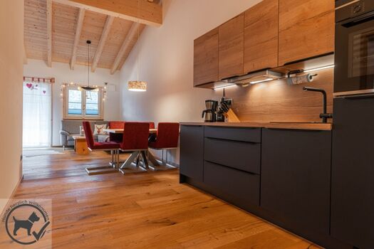 Küche und Wohnbereich