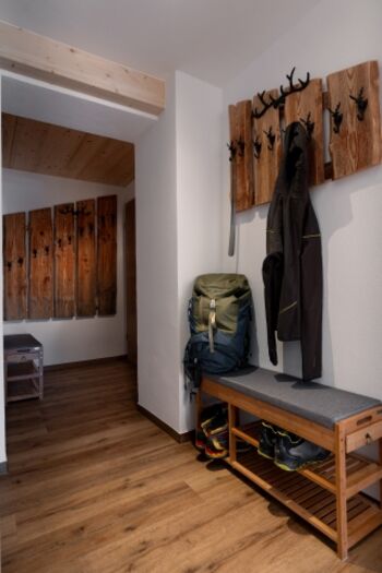 Garderobe mit viel Platz
