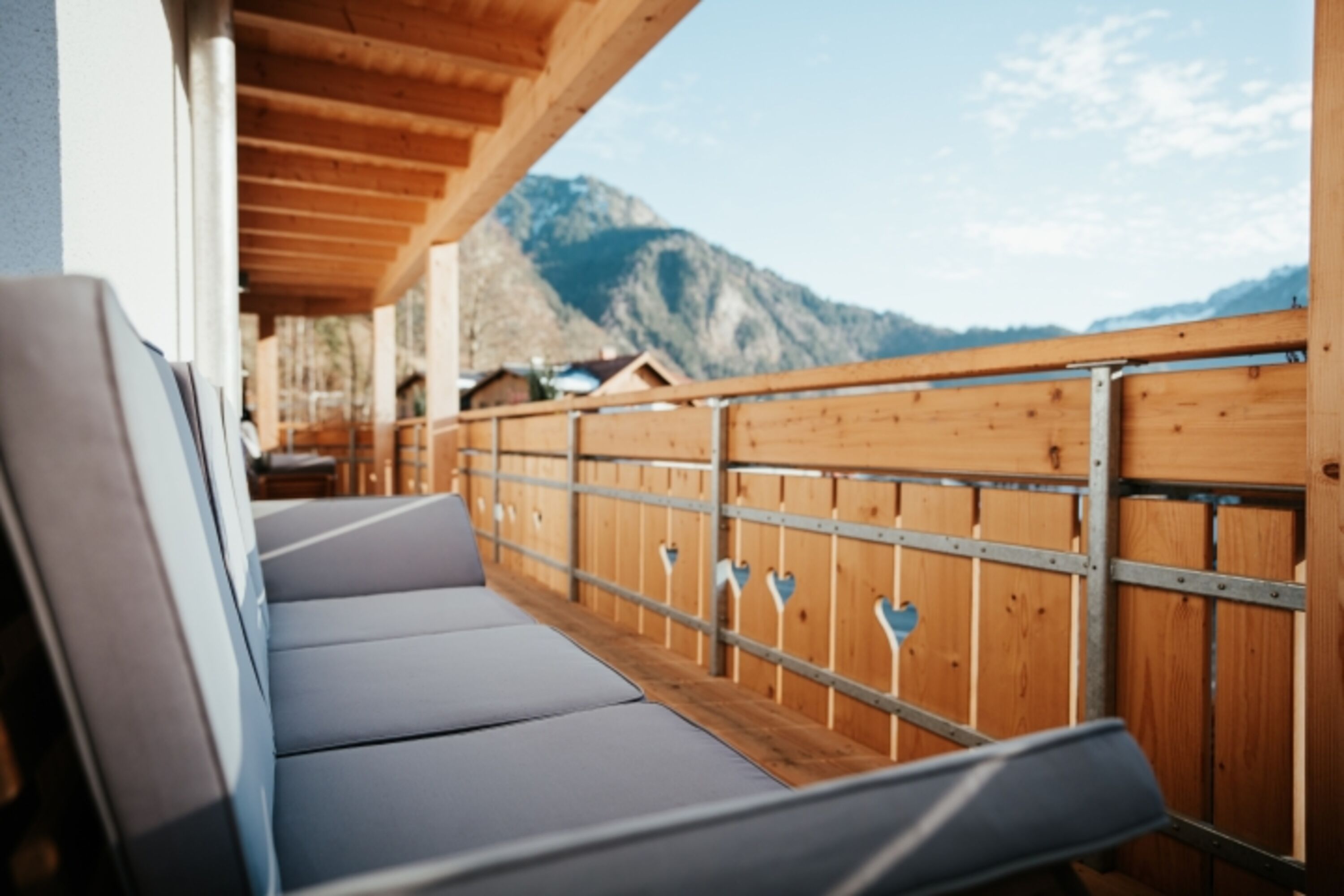 Balkon mit Ausblick