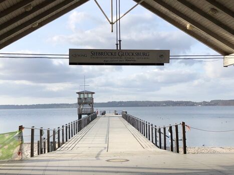 Strand Sandwig nur wenige Schritte entfernt.