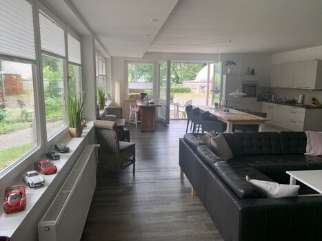 Die Ferienwohnung Classiccar bietet viel Platz.