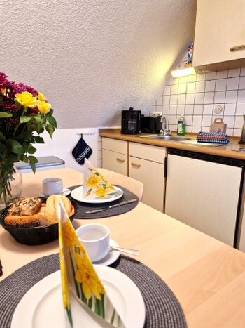 Küche mit Essbereich