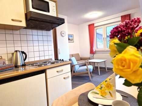 Küche mit Essbereich