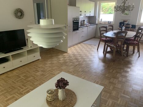 Die Ferienwohnung bietet viel Platz für die ganze Familie