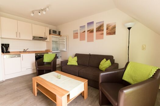 Wohnbereich mit Küche