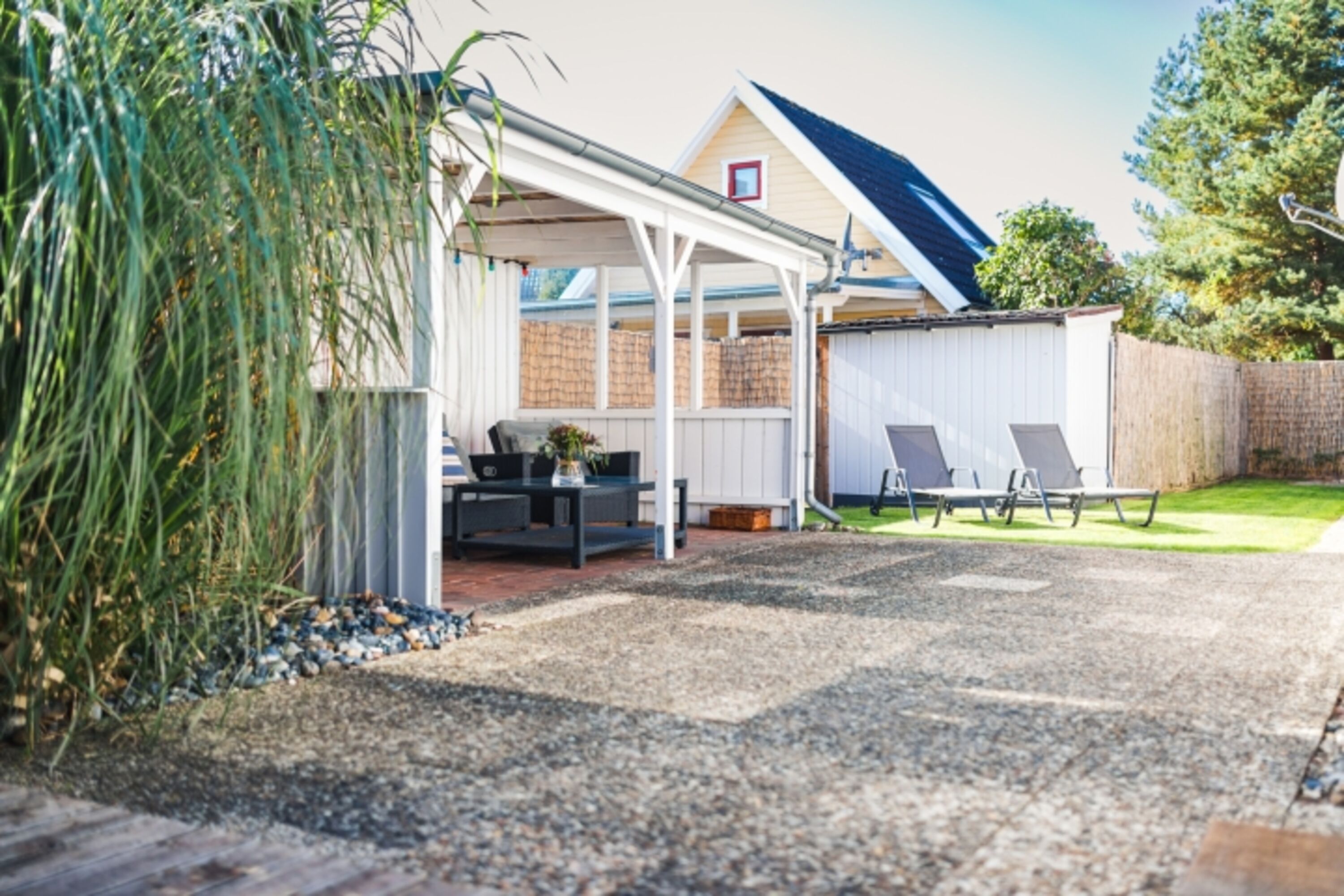 Garten mit Lounge