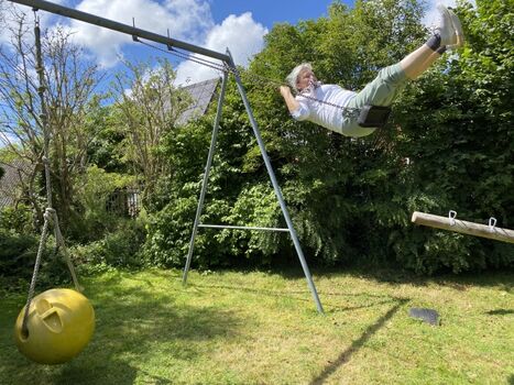 Riesenschaukel für Groß und Klein