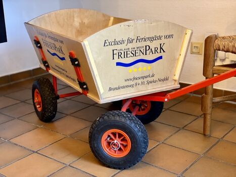 Bollerwagen ist vorhanden