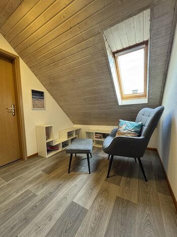 gemütliche Leseecke im Obergeschoss